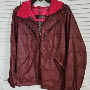 BURTON ESSENCE SNOWBOARDERS JACKET MAROON  WOMENS SZ M